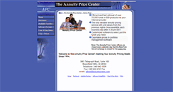 Desktop Screenshot of annuityprices.com